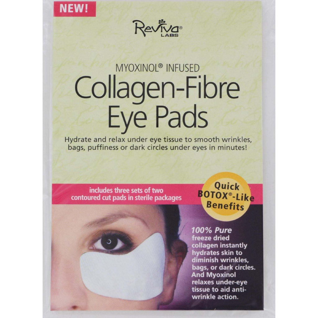 Reviva Labs Collagen Fiber Contoured Eye Pads,REVIVA LABS,OxKom
