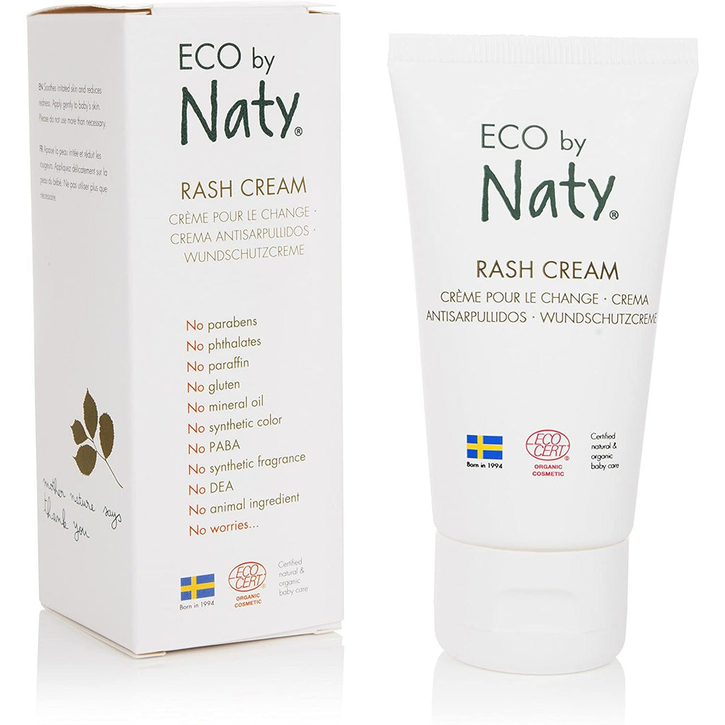 ECO BY NATY, BABY RASH CREAM,OG2 1.7 FZ,Eco By Naty,OxKom