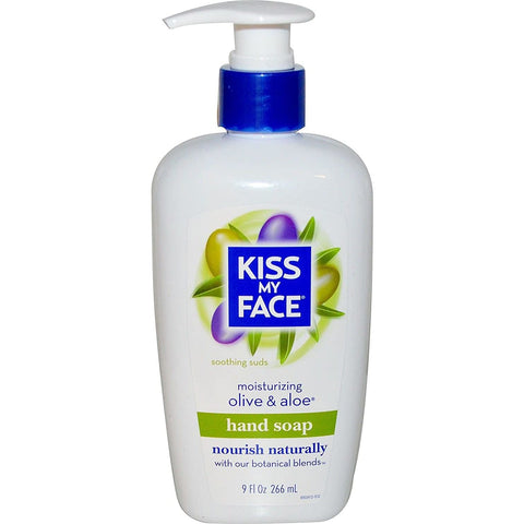 Kiss My Face Moisture Soap Olive And Aloe - 9 Fl Oz,KISS MY FACE,OxKom
