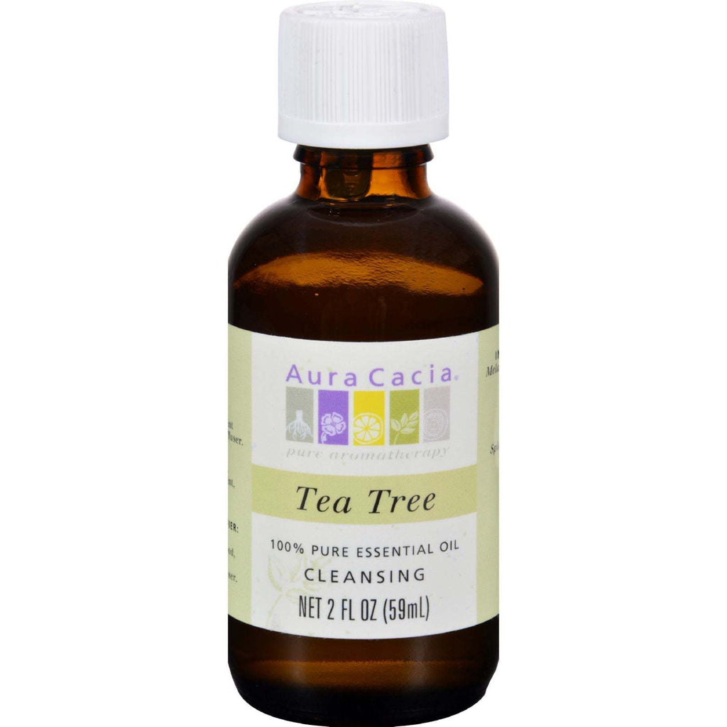 Aura Cacia 100% Pure Essential Oil Tea Tree Cleansing - 2 oz,AURA CACIA,OxKom