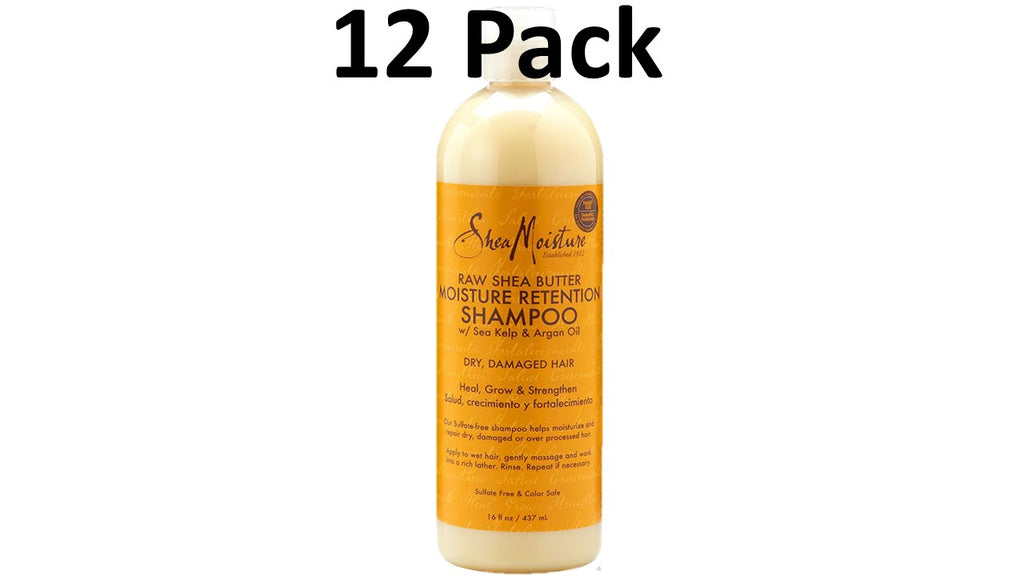 Shea Moisture Raw Shea Butter Moisture Retention Shampoo - Family Size 16 Fl Oz