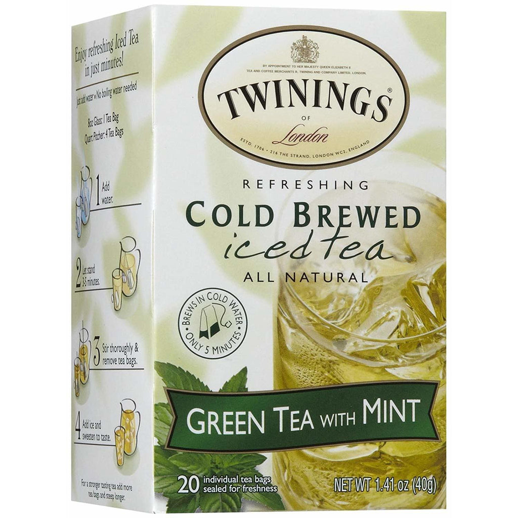 TWINING GREEN TEA WITH MINT,TWININGS TEA,OxKom