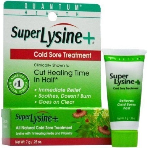 Quantum Super Lysine Plus Cold Sore Treatment - 0.25 oz,QUANTUM RESEARCH,OxKom