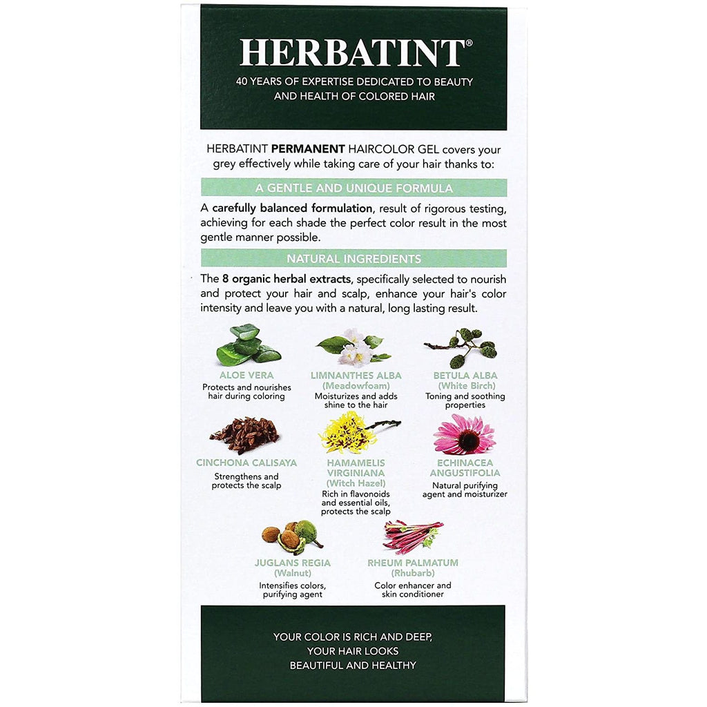 Herbatint Permanent Herbal Haircolour Gel 7R Copper Blonde - 135 ml,HERBATINT,OxKom