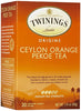 Twining's Tea Black Tea - Ceylon Orange Pekoe - 20 Bags