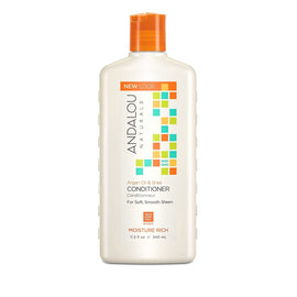 Andalou Naturals Moisture Rich Conditioner Argan and Sweet Orange - 11.5 fl oz,ANDALOU NATURALS,OxKom