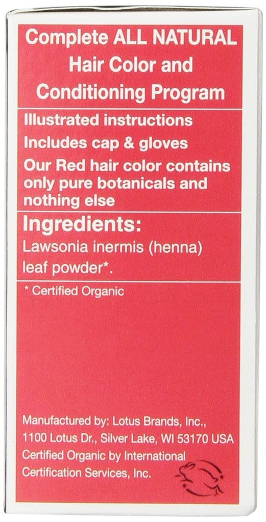 Light Mountain Natural Hair Color and Conditioner Red - 4 fl oz