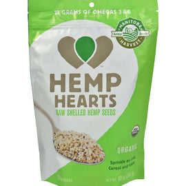 Manitoba Harvest Certified Organic Hemp Hearts Shelled Hemp Seed - 12 oz,MANITOBA HARVEST,OxKom