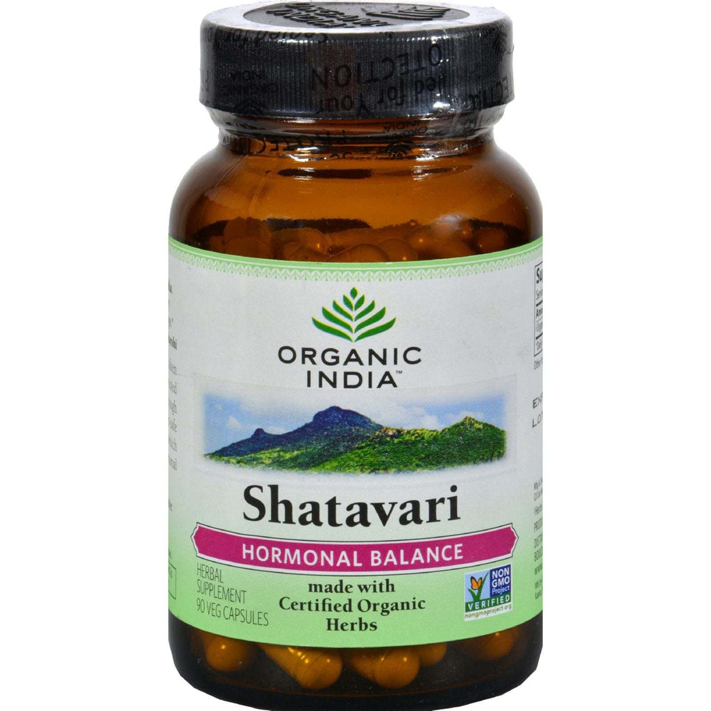 Organic India Shatavari - 90 Vegetarian Capsules,ORGANIC INDIA,OxKom