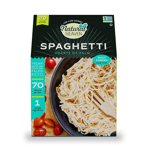 Natural Heaven Spaghetti Hearts of Palm Noodles 9oz