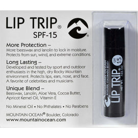 Mountain Ocean Lip Balm - Lip Trip - SPF 15 - .165 oz -,MOUNTAIN OCEAN,OxKom