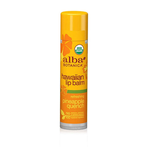 Alba Botanica Lip Balm - Pineapple Quench .15 Oz,Alba Botanico,OxKom