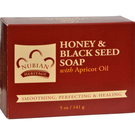 Nubian Heritage Bar Soap Black Seed - 5 oz,NUBIAN HERITAGE,OxKom