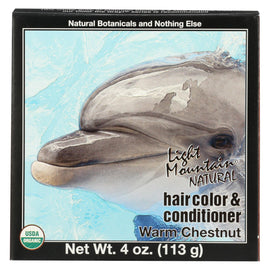 Light Mountain Color - Organic - Warm Chestnut - 4 oz