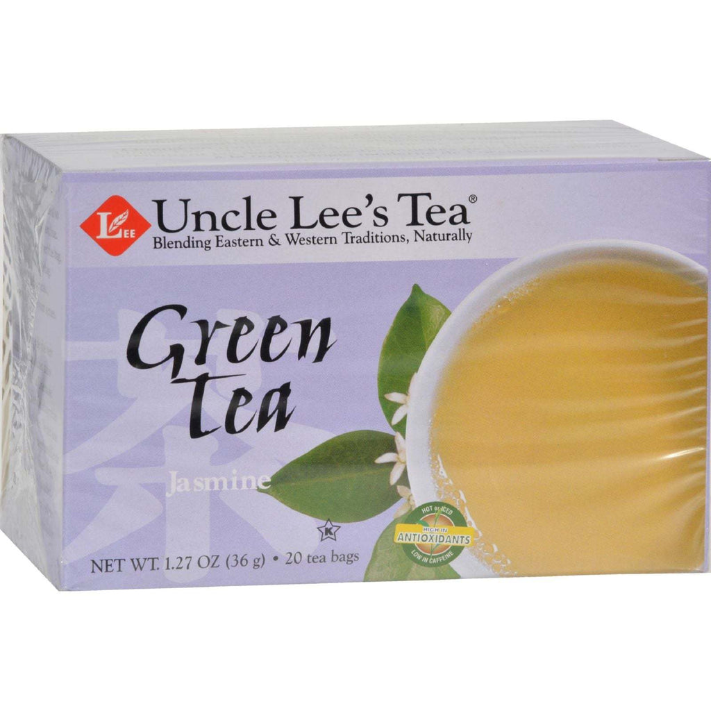 Uncle Lee's Tea Green Tea - Jasmine - 20 Tea Bags,UNCLE LEE'S TEA,OxKom