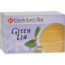 Uncle Lee's Tea Green Tea - Jasmine - 20 Tea Bags,UNCLE LEE'S TEA,OxKom