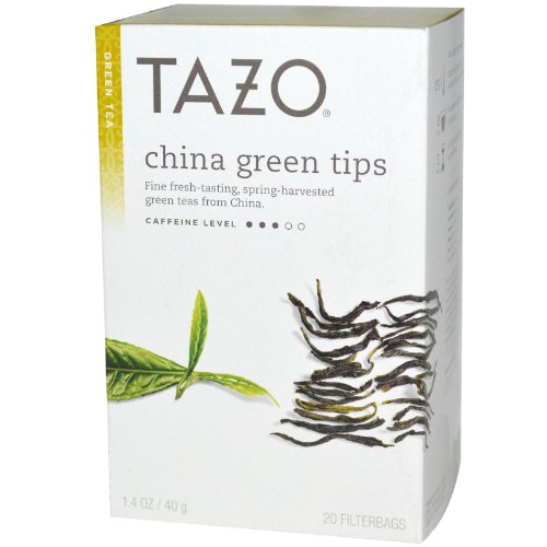 TAZO TEA, TEA,GREEN,CHINA TIPS 20 BAG