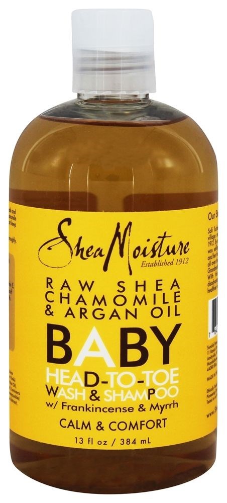 re Baby Head-To-Toe Wash and Shampoo Raw Shea Chamomile and Argan Oil 12 fl oz
