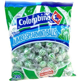 Colombina Jumbo Spearmint Balls 120 Pieces,Colombina,OxKom