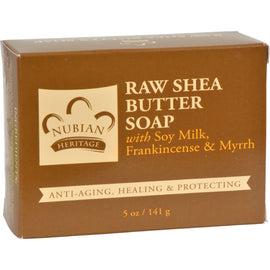 Nubian Heritage Bar Soap Raw Shea Butter - 5 oz