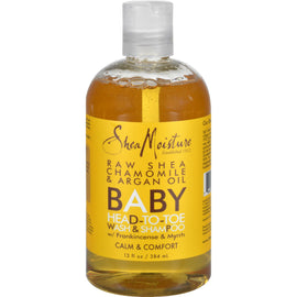 re Baby Head-To-Toe Wash and Shampoo Raw Shea Chamomile and Argan Oil 12 fl oz
