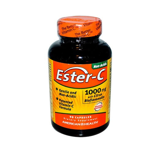 American Health Ester-C with Citrus Bioflavonoids - 1000 mg - 90 Capsules