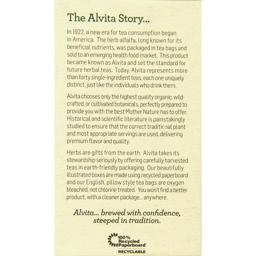 Alvita Tea - Organic - Rose Hips Herbal - 24 Tea Bags,ALVITA,OxKom