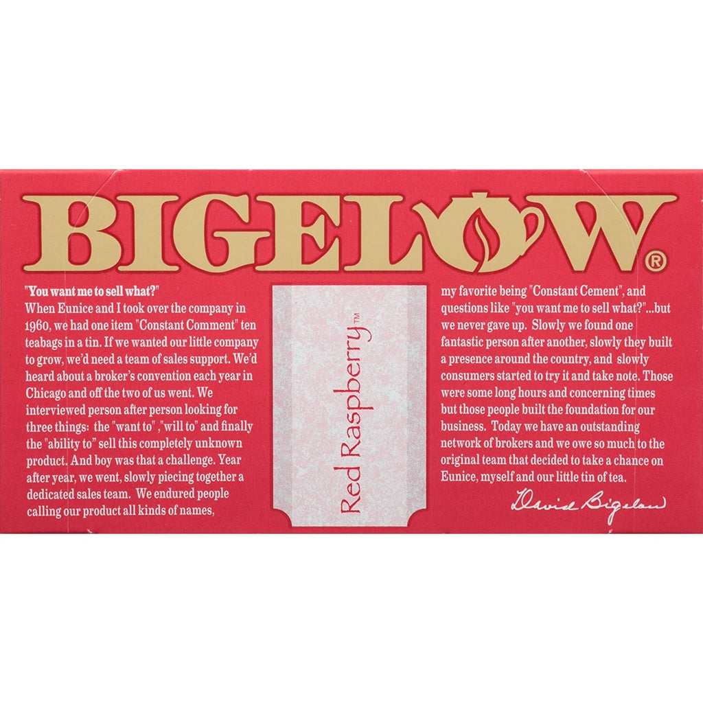 Bigelow Tea Herbal Tea - Red Raspberry -  - 20 BAG,BIGELOW,OxKom