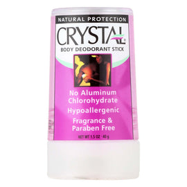 Crystal Body Deodorant Travel Stick - 1.5 oz,CRYSTAL,OxKom