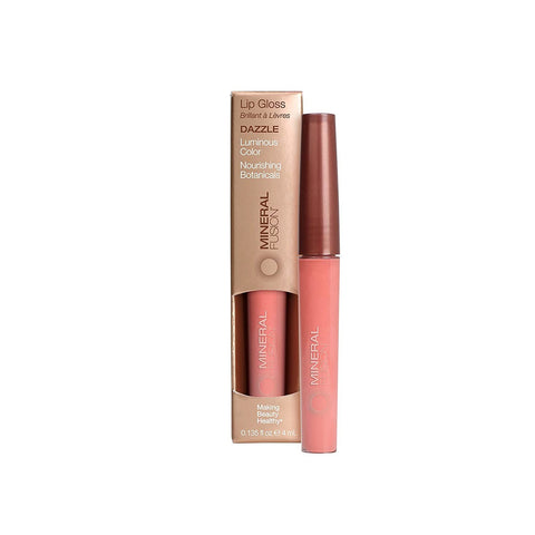 MINERAL FUSION, LIP GLOSS,DAZZLE .135 OZ,MINERAL FUSION,OxKom