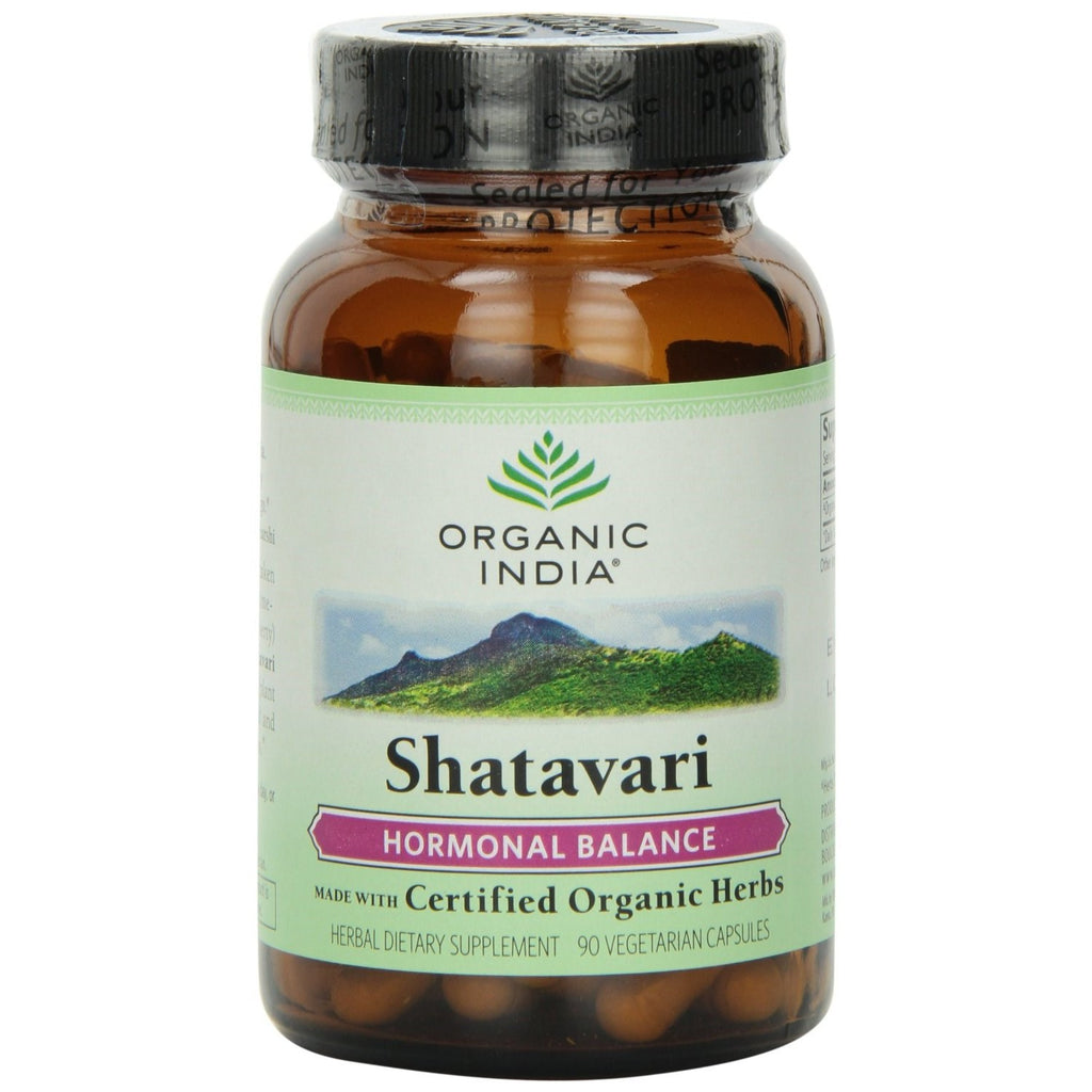 Organic India Shatavari - 90 Vegetarian Capsules,ORGANIC INDIA,OxKom
