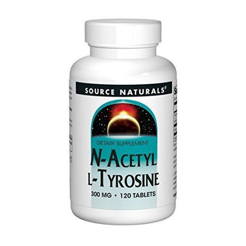 Source Naturals N-Acetyl L-Tyrosine 300 mg 120 Tablet,Source Naturals,OxKom