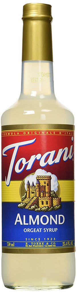 Torani ALMOND 750 ML PET  
