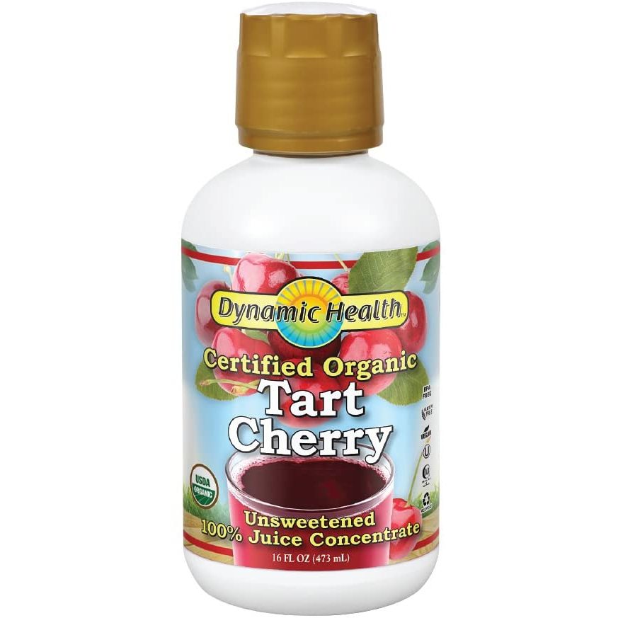Dynamic Health Organic Certified Tart Cherry Juice Concentrate Tart Cherry 16Oz,DYNAMIC HEALTH,OxKom