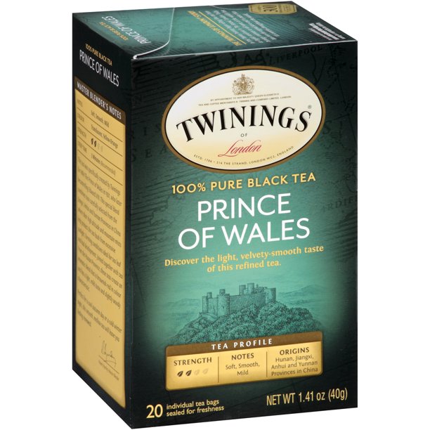 Twining's Tea Black Tea - Prince of Wales -  - 20 Bags