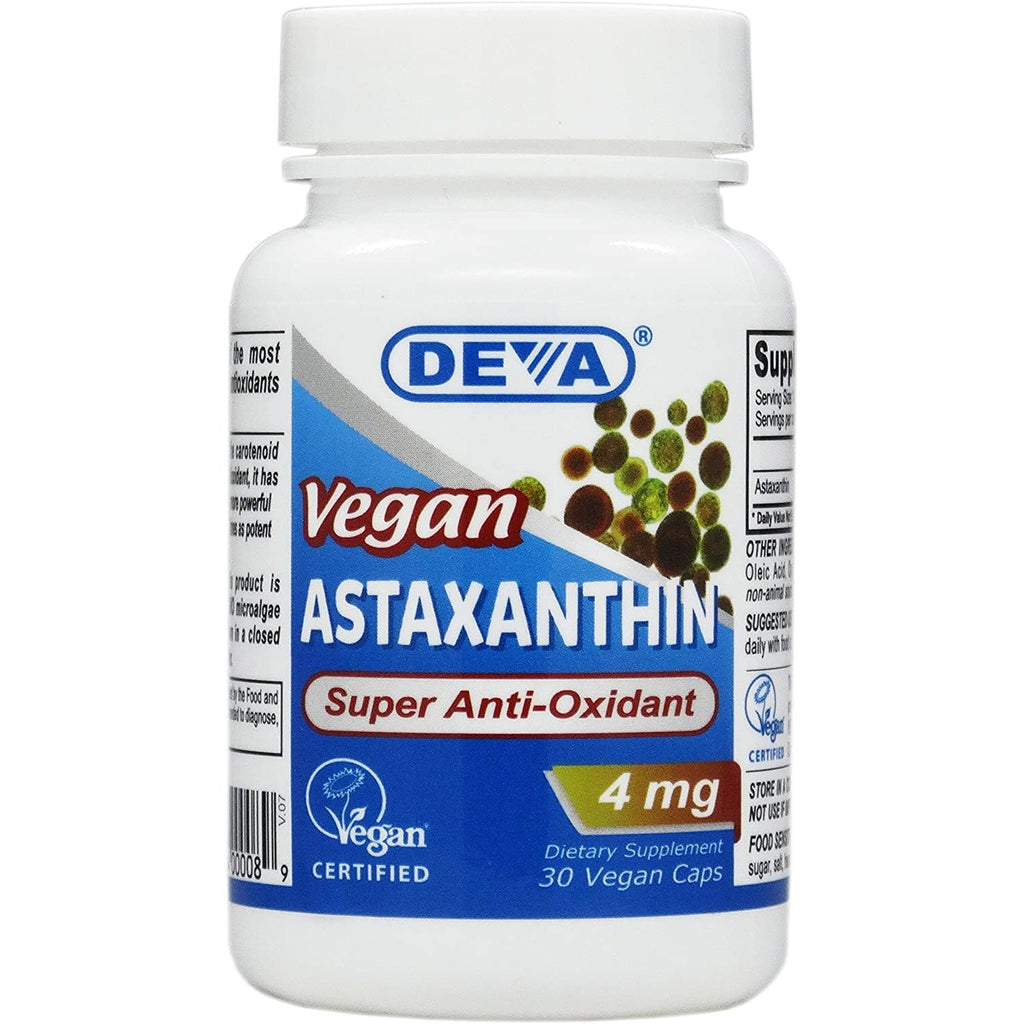 Deva Vegan Astaxantin - 4 mg 30 Vcap,DEVA VEGAN VITAMINS,OxKom