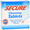 SECURE Denture Adhesive Denture Cleanser - 32 Tablets,SECURE DENTURE ADHESIVE,OxKom