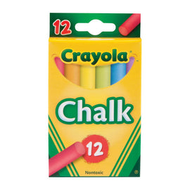 BINNEY & SMITH / CRAYOLA, Chalk, Assorted Colors, 12 Sticks,Hallmark Cards Inc,OxKom
