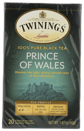 Twining's Tea Black Tea - Prince of Wales -  - 20 Bags