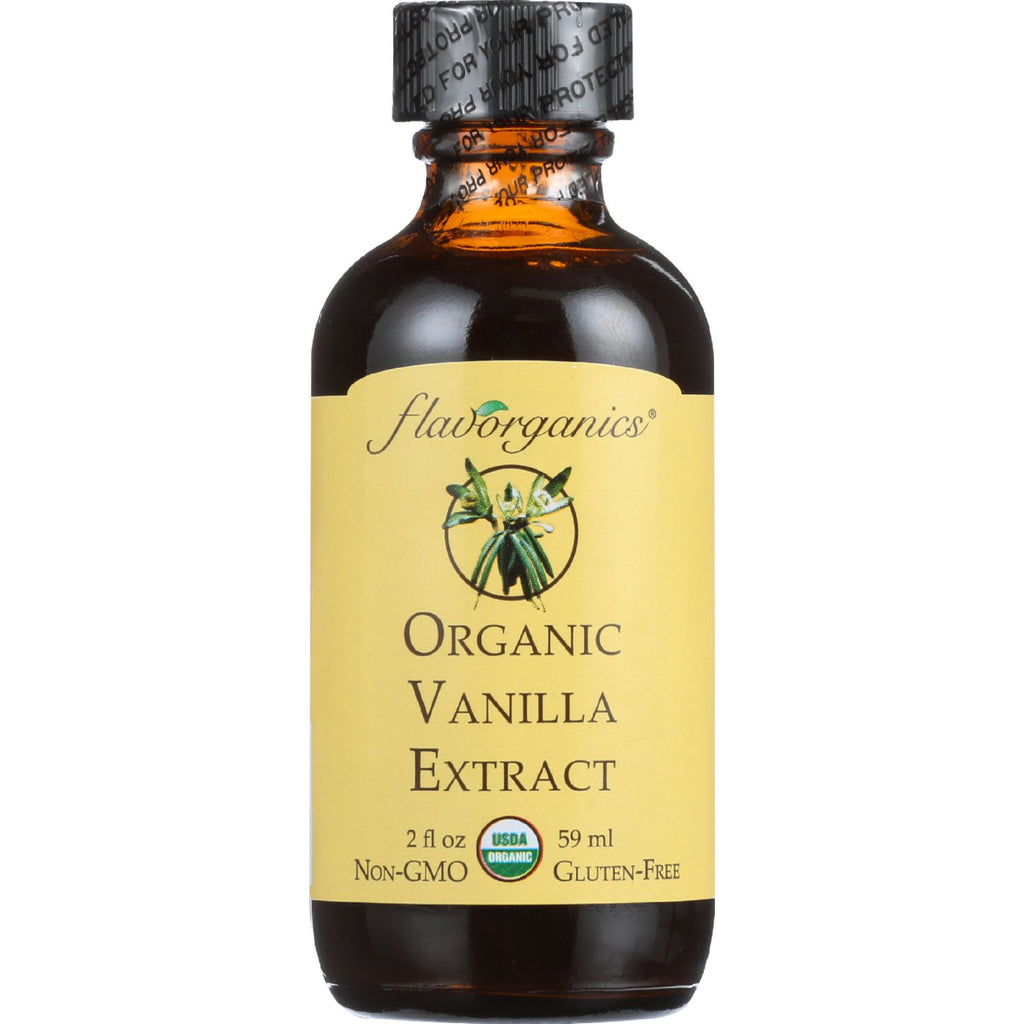 Flavorganics Extract - Organic - Vanilla - 2 oz -
