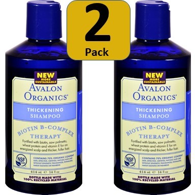 Avalon Organics Thickening Shampoo Biotin B Complex Therapy 14 Oz,Hain Celes,OxKom