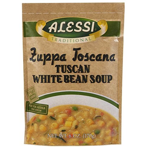 Alessi Tuscan - White Bean Soup - 6 oz.,ALESSI,OxKom