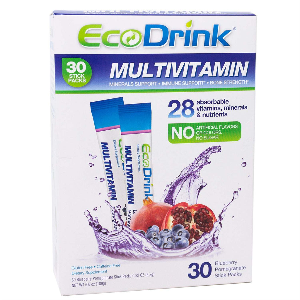 EcoDrink Original Refill - Blueberry/Pomegranate - 30 CT,Eco Drink,OxKom