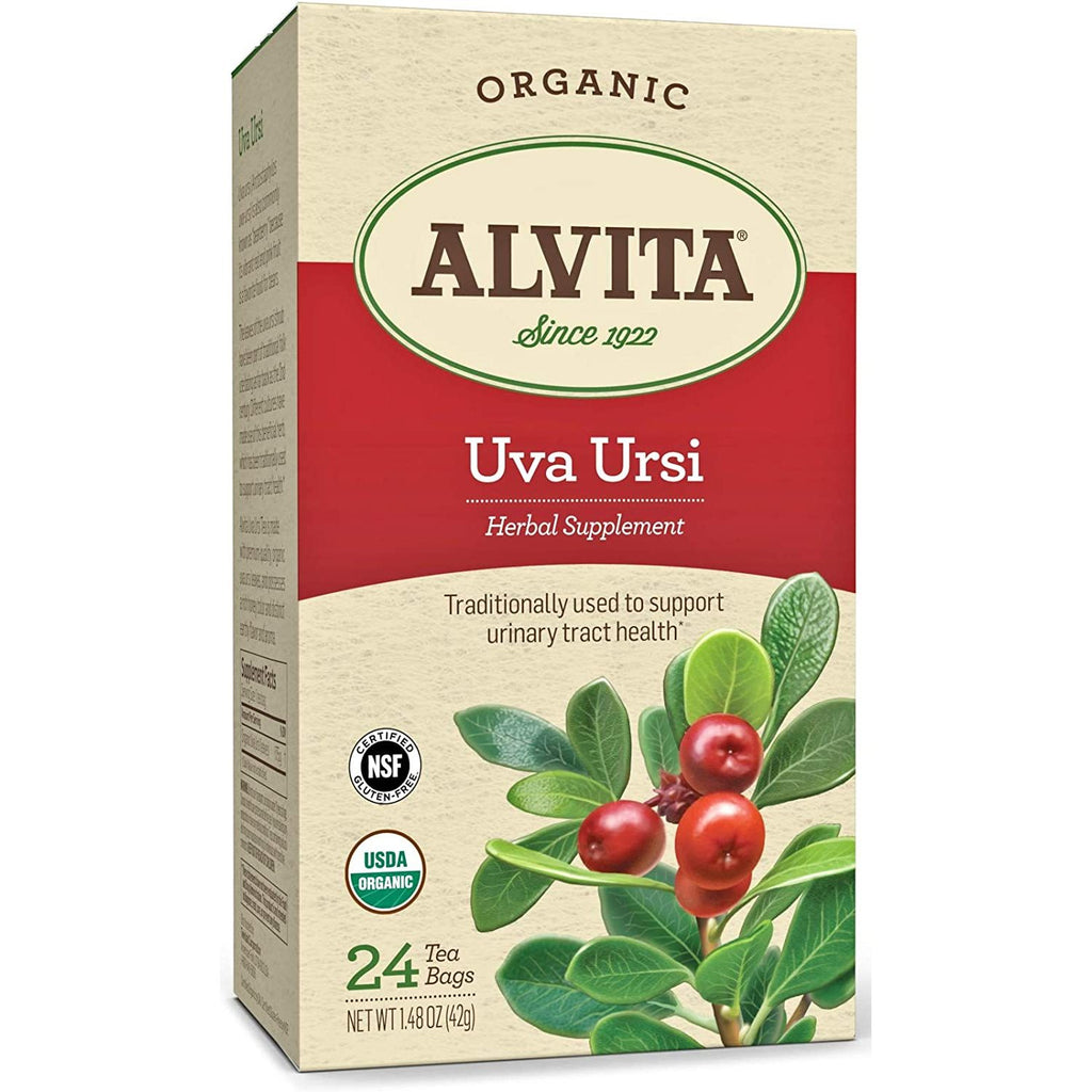 Alvita Teas Organic Uva Ursi Tea Bags - 24 Bags,ALVITA,OxKom
