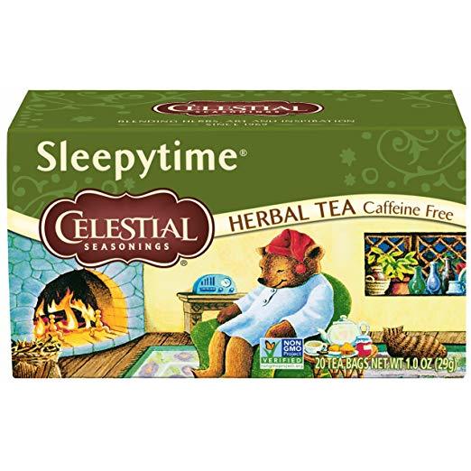 Celestial Seasonings Herbal Tea - Sleepytime - Caffeine Free - 20 Bags,Hain Celes,OxKom