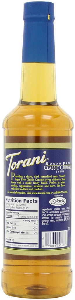 Torani S.F. CARAMEL CLASSIC 750 ML PET