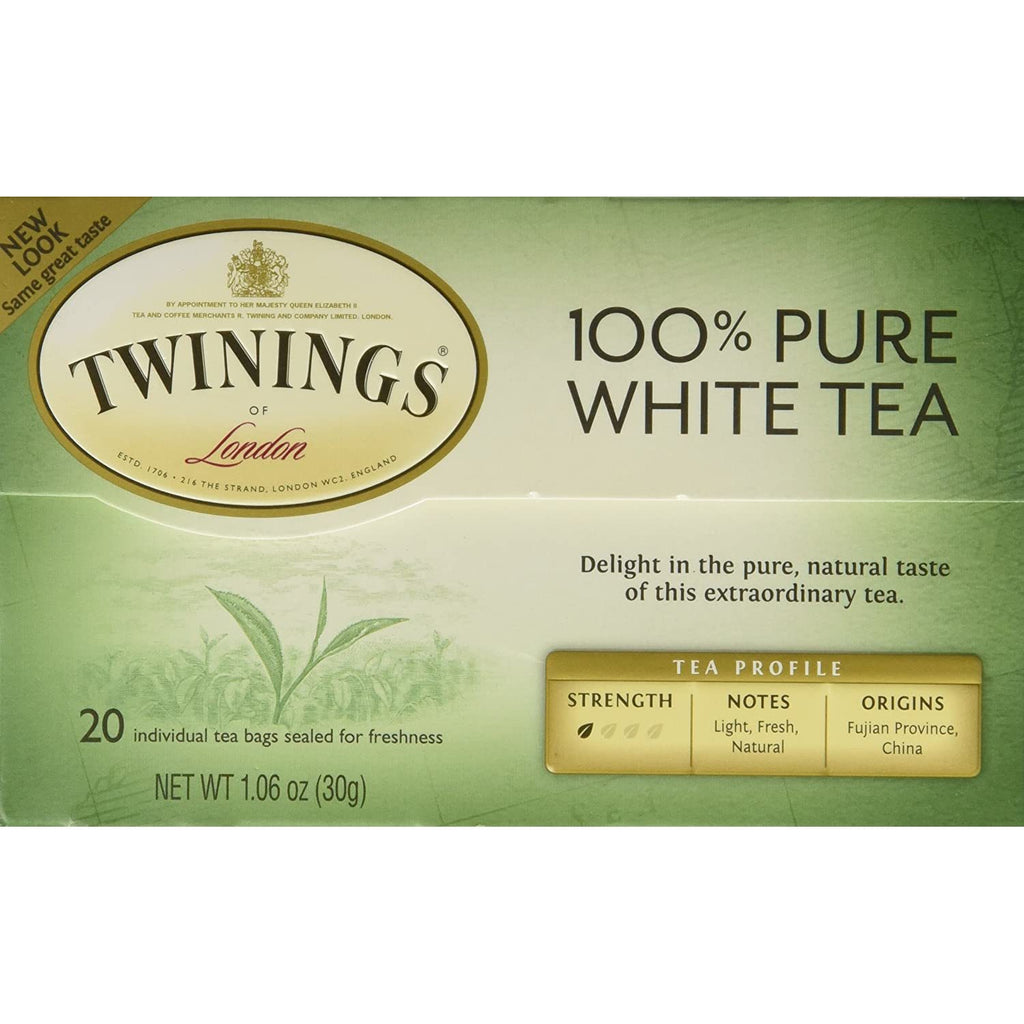 Twining's Tea Origins Fujian Chinese - Pure White - Case of 6 - 20 Bags,TWININGS TEA,OxKom