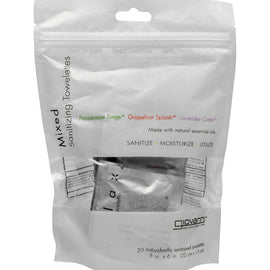Giovanni Mixed Towelettes - 20 Towelettes,GIOVANNI HAIR CARE PRODUCTS,OxKom