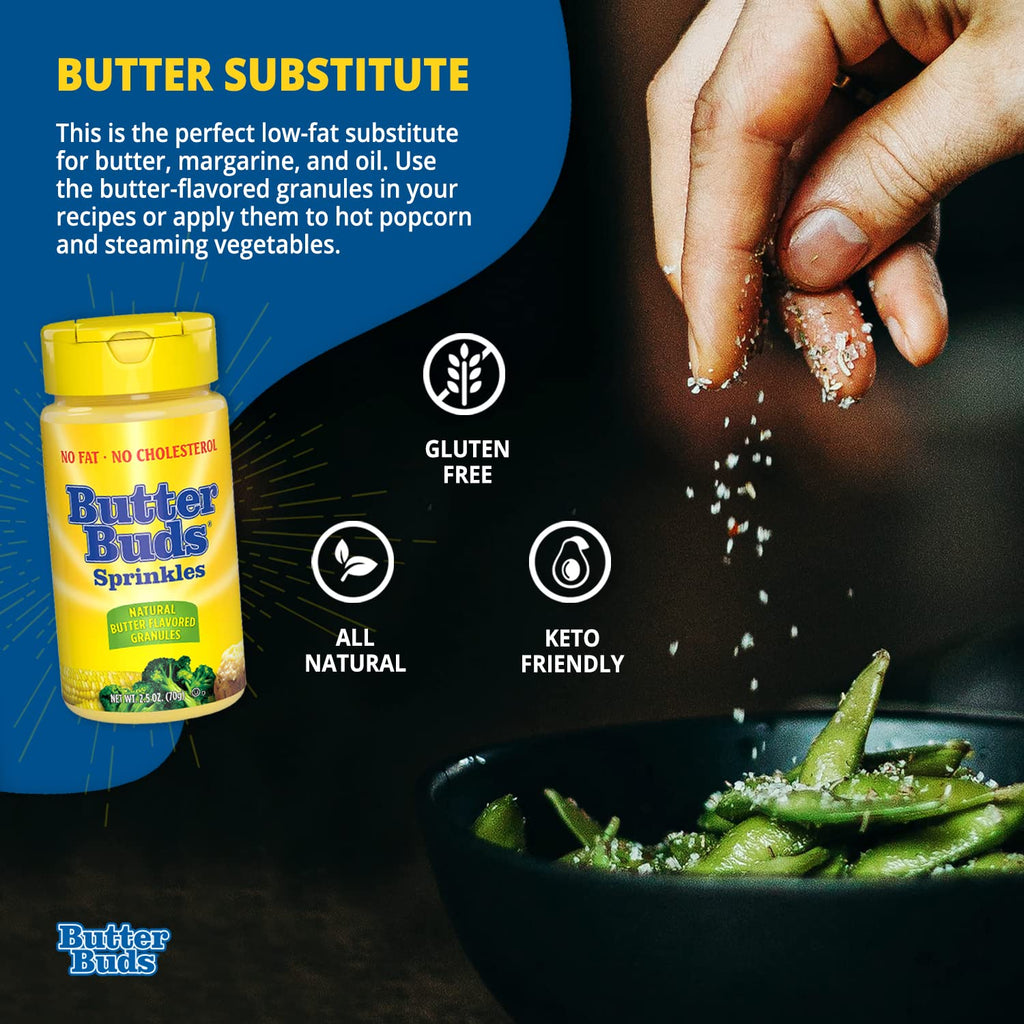 Butter Buds Sprinkles 2.5 Ounce