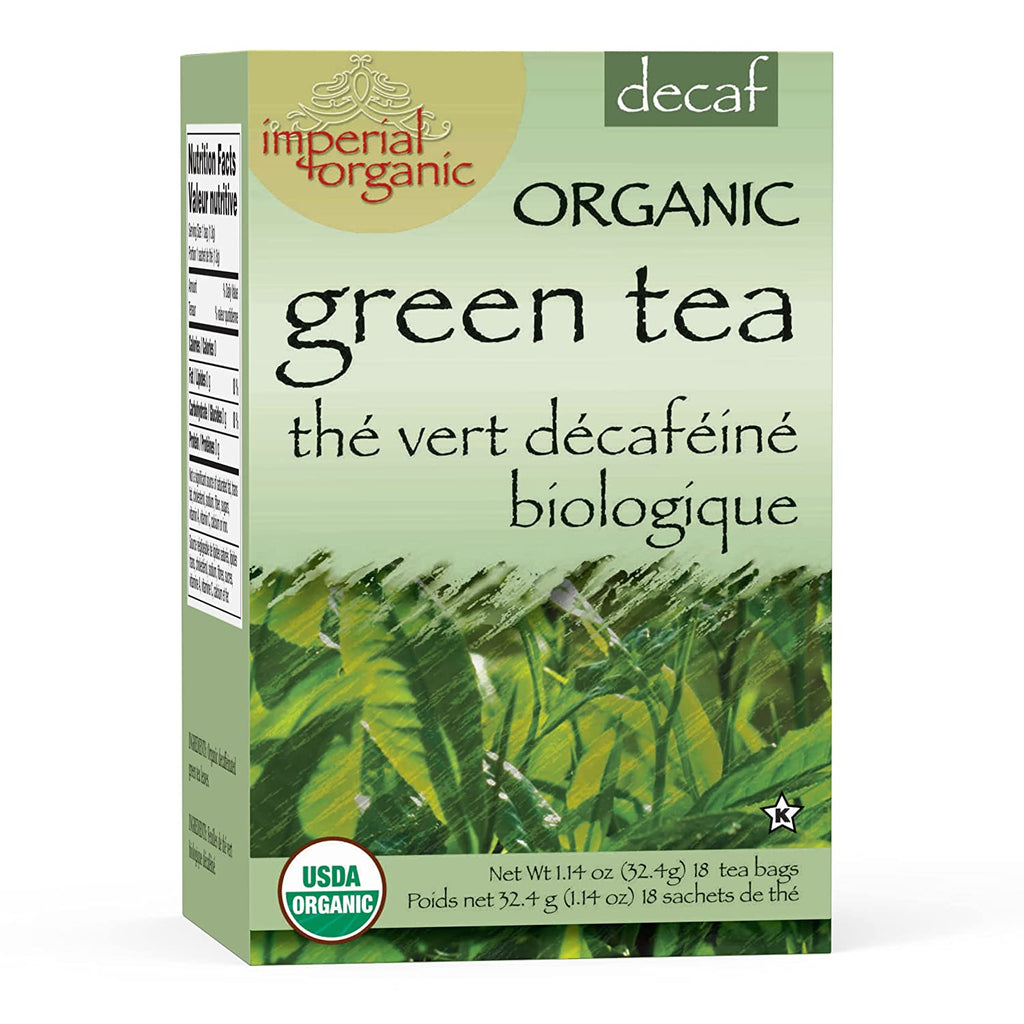 Uncle Lee's Tea Organic Imperial Decaffeinated Green Tea - 18 Bags